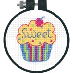 (image for) Learn A Craft Cupcake Counted Cross Stitch Kit